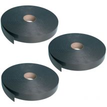 Semin - Ruban Isolant Acoustique 30 m x 45 mm (Lot de 3)