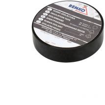 Ruban isolant noir - 19mm x 20m - pvc - Adhésif électrique - Isolation professionnelle