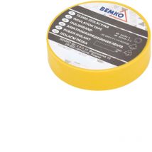 Ruban Isolant PVC Jaune - 19mm x 20m - Adhésif Électrique Professionnel