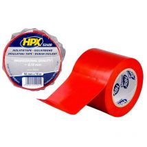 Ruban isolant pvc tape 52400, rouge, 50 mm x 10m