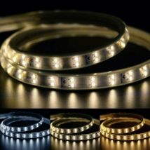 Ruban led 220V Double Rangée 2835 IP65 (au mètre) - Blanc Froid Silumen