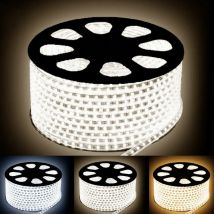 Silumen - Ruban led 220V Recoupable 50M 5050 IP65 60LED/m - Blanc Froid