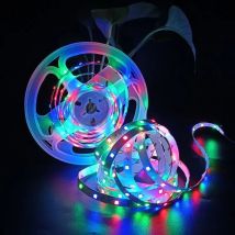 Optonica - Ruban led 36W DC12V 60 LED/m 5m rgb + Adaptateur Secteur et Cont