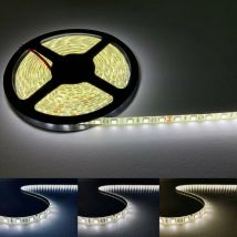Silumen - Ruban led 5M 24V 5050 IP54 60LED/m - Blanc Froid
