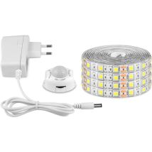 Houhence - Ruban Led Avec Détecteur De Mouvements, Bande Led Flexible Autocollante,Étanche IP65 Avec Alimentation 12V Barre Lumineuse Pour Chambres,
