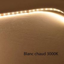 Leclubled - Ruban led Blanc 60 LED/m 4,8W/m IP20 1m - Blanc Chaud 3000K