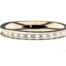 Kit Ruban Professionnel 5050 - 60 leds/m - 5 ou 10 mètres au choix - Blanc neutre étanche (IP67) Longueur: 10 mètres(2x5m) - Transformateur: