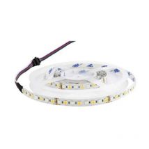 Ruban LED RGB+W 96LED/m 19,6W/m Étanche IP65 5m RGB + Blanc du Jour 6000K
