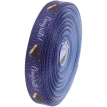 Ruban rayé noir et blanc décoratif, ruban gros-grain dégradé, ruban de saison de remise des diplômes, nœud papillon bouclé, polyester dégradé