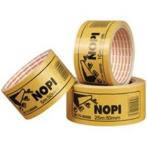 Rubans adhésif double face nopifix en PP 50 mm x 5 m Marron (Par 36)