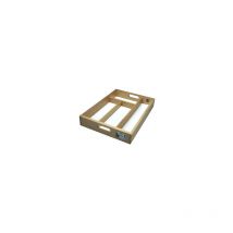 Rubber Wood Cutlery Tray