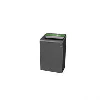 Rubbermaid - Papeleras Configure acero galvanizado