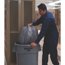 Rubbermaid Mehrzwecktonne grau 76 l PE - FG262000GRAY