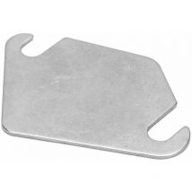 Sjlerst - AGR-Ventilplatte, AGR-Ventil-Blindplatte Edelstahl AGR-Sperrplatte, für Ford Fiesta Focus 1.4 hdi 1.6 hdi C2 C3 C4 C5 (Ohne Loch)