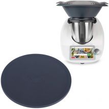 Sjlerst - Couvercle en Silicone pour Thermomix (TM6, TM5, TM31) • Alternative Durable au Papier alu/Film Alimentaire • Couvercle Thermomix Gris