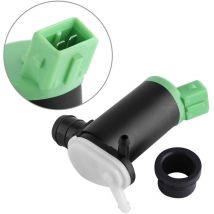 Sjlerst - Dioche Scheibenwaschpumpe, Twin Outlet Waschpumpe, Auto Windschutzscheibe Scheibenwischer Motorpumpe Für Peugeot 106 206 306 406 806