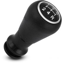Sjlerst - Ymiko 5 Gang Schaltknaufkopf, Auto 5 Gang Schaltknauf Schaltknaufkopf Kompatibel mit 106 107 205 206 207 405 Citroen C1 C3 C4
