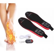 Semelles Chauffantes pour Chaussures, Semelles Chauffantes Avec Fonctionnement à distance, Semelles Thermiques Rechargeables, Semelle Chauffante
