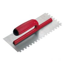 Rubi - 25906 pro Steel Notched Trowel 11 x 4in x 3/8in Notch RUB25906