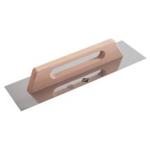 Rubi - 65988 Steel Trowel Wooden Handle 19in RUB65988