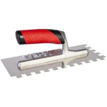 Rubi 74942 Stainless Steel Adhesive Trowel 12mm x 12mm