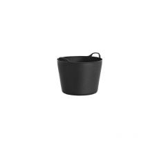 Rubi - Schwarze Tragetasche Aus Kunststoff, 40 L, Flextub Nr. 3, Agro 88778