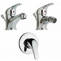 Kiamami Valentina - Rubinetti Da Bagno Per Lavabo, Bidet e Incasso Doccia Enter