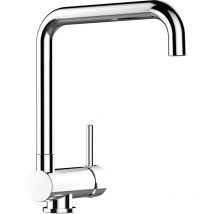 Vizio - Rubinetto abbattibile miscelatore lavello fontana cucina canna abbattibile 6 cm a n per sottofinestra