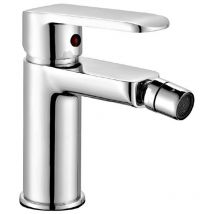 Rubinetto bidet cromato serie Dalila incluso di piletta