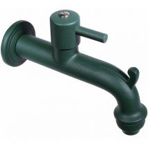Rubinetto Colorato per Fontana da Giardino in Ottone Belfer RUB/023 Verde