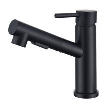 Homelody - Disponibile Rubinetto Cucina con Miscelatore Cucina Doccetta Estraibile con 2 Bocche Rubinetto per Lavello da Cucina in Acciaio