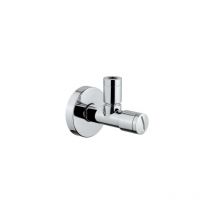 Rubinetto di arresto sottolavabo con filtro estraibile Idral 0195/1 Cromato - Ottone