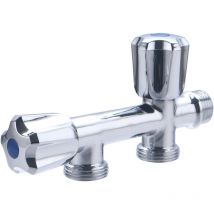 Rubinetto doppio in linea per lavatrice Noyon&thiebault