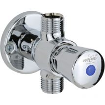 Rubinetto esterno monoacqua temporizzato a parete 1/2' x 1/2' mcm 900600 15/25 secondi