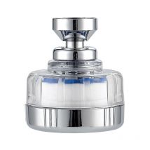 Cyslmuk - Rubinetto filtro acqua con 6 elementi filtranti in cotone pp, filtro universale anticalcare per rubinetto, testa spruzzatrice girevole a