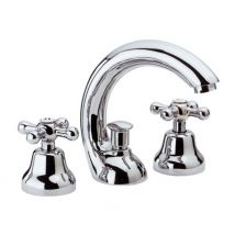 Rubinetto lavabo con bocca a c serie liberty
