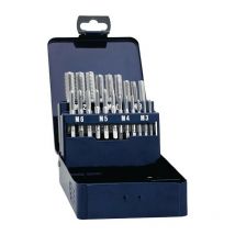 Rubinetto manuale din 352 M3-M12 hss 21 pezzi Promat