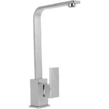 Rubinetto miscelatore bagno o cucina squadrato