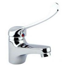 Rubinetto miscelatore cromato casa bagno lavabo lavandino kit montaggio JH-5031
