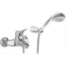 Rubinetto miscelatore cromo monocomando vasca esterno mito 3 cr 12021 Cisal