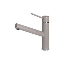 Rubinetto Miscelatore Cucina Elleci Reno Granitek Grigio Tortora MGKREN43