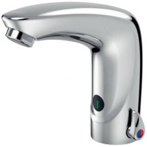 Dmp Electronics - Rubinetto miscelatore automatico cromato per lavabo a batteria con sensore ad infrarossi modello settemix a pile dmp