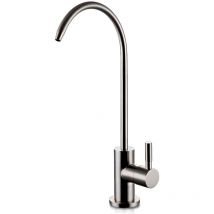 Rosmmel - Rubinetto moderno di colore grigio metallizzato per osmosi inversa