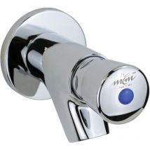 Rubinetto monoacqua a pulsante temporizzato installazione a parete mcm 900301 8/12 secondi