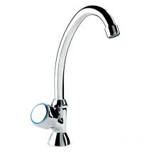Rubinetto per lavabo, miscelatore per lavabo ad acqua fredda con bocca alta
