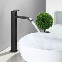 Rubinetto per lavabo, rubinetto a cascata per bagno, miscelatore per lavabo caldo e freddo regolabile