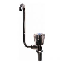 Rubinetto singolo con canna abbattibile sx at.3/8'