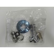Rubinetto sottolavabo mehr filter, mehr snodo 1/2' - 3/8', mehr rosetta e dado alto sacrub0017sl