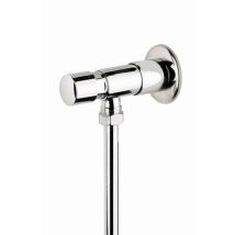 Rubinetto temporizzato a parete per orinatoio – Dado 1/2 – Tubo diametro 14 mm – Lunghezza cannetta 15 cm – MCM