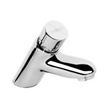 Rubinetto temporizzato per lavabo in ottone cromato CW617N nofer 07400.N